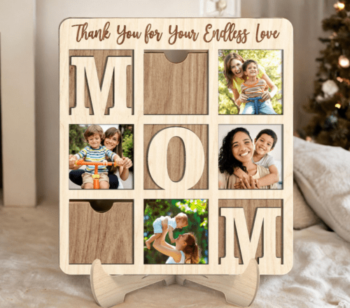 Mothers Day Photo Frame Laser 118592054 Creativo Digital